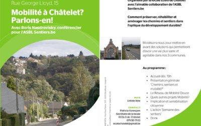 Mobilité à Châtelet? Parlons-en!